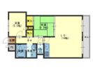 翠久マンションの間取り画像
