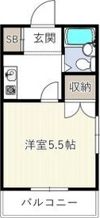 プラザ鶴ヶ丘の間取り画像