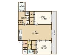 パレスコート小橋町の間取り画像