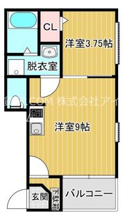 iris大今里の間取り画像