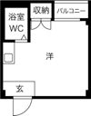 アパートメント旭IIの間取り画像