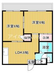 ハイツプライムの間取り画像