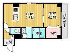 ソリティア都島の間取り画像