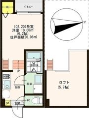 ハーモニーテラス清水丘の間取り画像