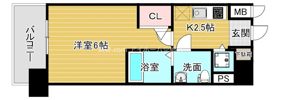 エスリード京橋桜ノ宮公園の間取り画像