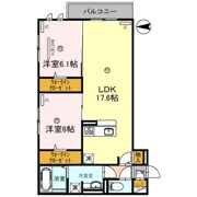 スペチアーレ巽中 B棟の間取り画像