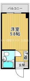 RUGGER PALACE寺田町の間取り画像