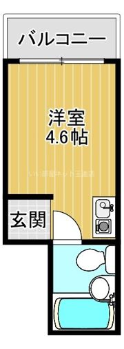 RUGGER PALACE寺田町の間取り画像