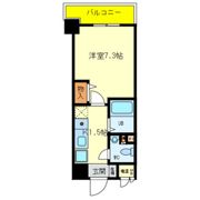 エイチ・ツー・オー東住吉I番館の間取り画像