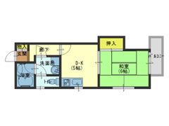 グリーンファミール石田の間取り画像