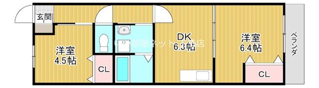 ビビッドフィールド大阪の間取り画像