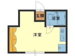 ベンシティーマンションの間取り画像