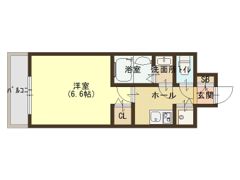 セオリー大阪城サウスゲートの間取り画像