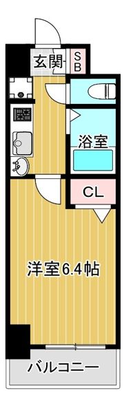 エステムコート梅田・天神橋リバーフロントの間取り画像