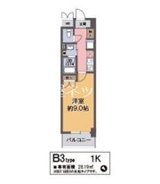 ドルチェ・ヴィータ（都島）の間取り画像