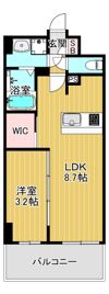 プレサンス桜ノ宮イーサリアルの間取り画像