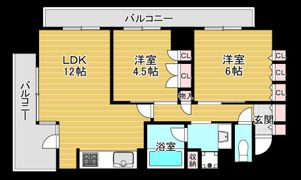 アーバネックス中之島公園の間取り画像