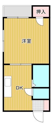 ハイツコスモ21の間取り画像