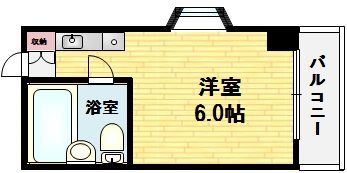エムロード中川の間取り画像