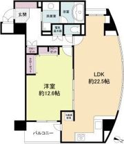 グレンパーク梅田北の間取り画像
