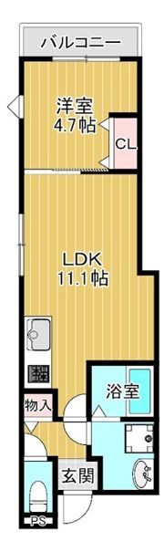 （仮称）La-Crea放出東の間取り画像