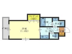 グレンパーク中川の間取り画像