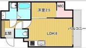 Krystal Fimeth 2番館の間取り画像