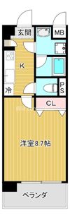 ディアコートハナテンの間取り画像