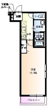フジパレス城東中央の間取り画像