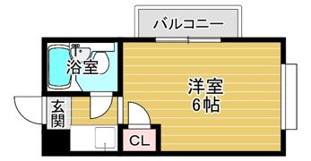 コスモレヂデンス千林の間取り画像