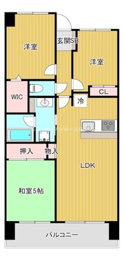 レジディア都島Iの間取り画像