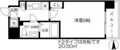 エスリード梅田グランノースの間取り画像