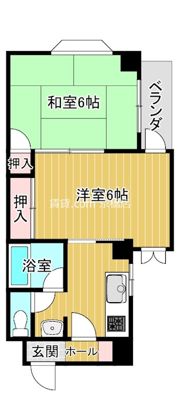 ベルメゾン高倉の間取り画像