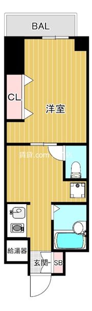 YKマンションの間取り画像