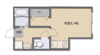 五條ハイツの間取り画像