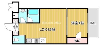 ブエナビスタ桜ノ宮の間取り画像