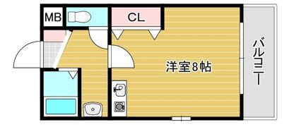 シャローム近江の間取り画像