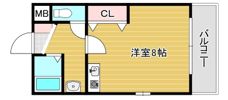 シャローム近江の間取り画像