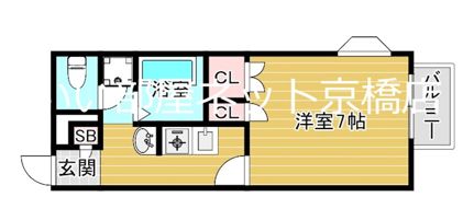 プレジール鶴見の間取り画像