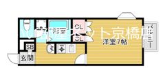 プレジール鶴見の間取り画像