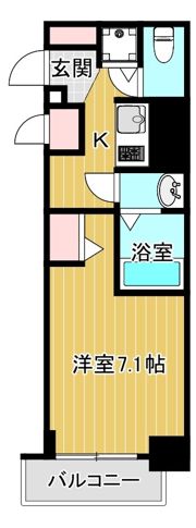 レジュールアッシュ大阪城EASTの間取り画像