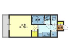 プレサンス玉造駅前ルージュの間取り画像