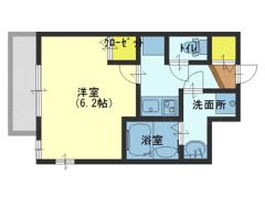 プレサンス玉造駅前ルージュの間取り画像