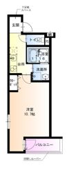 フジパレス住吉長居I番館の間取り画像
