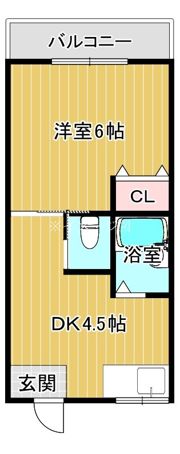 コンフォート梅咲の間取り画像