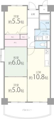 シェモア鶴見緑地の間取り画像