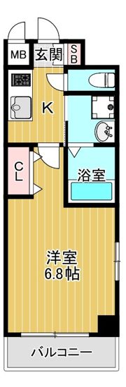 ラディアンテ城北の間取り画像