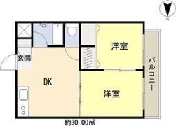 ボンボニエールの間取り画像