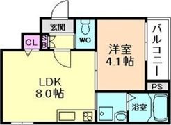 サングラン南巽の間取り画像