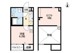 フローラ・ミレの間取り画像